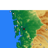 Nearby Forecast Locations - Kalyan-Dombivali - mapa