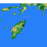 Nearby Forecast Locations - Afandu - mapa