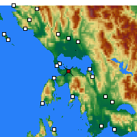 Nearby Forecast Locations - Wonitsa - mapa