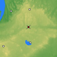 Nearby Forecast Locations - Grayling - mapa