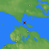 Nearby Forecast Locations - Mackinac Island - mapa