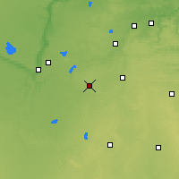Nearby Forecast Locations - Waseca - mapa