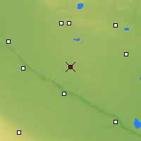 Nearby Forecast Locations - Olivia - mapa