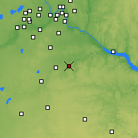 Nearby Forecast Locations - Stanton - mapa