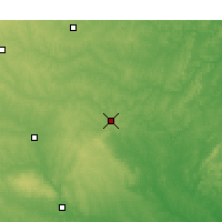 Nearby Forecast Locations - Ada - mapa