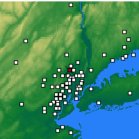Nearby Forecast Locations - Fair Lawn - mapa
