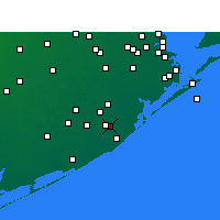 Nearby Forecast Locations - Clute - mapa