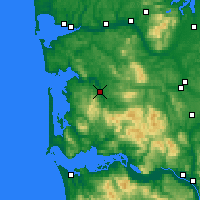 Nearby Forecast Locations - Raymond - mapa