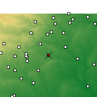 Nearby Forecast Locations - Seguin - mapa