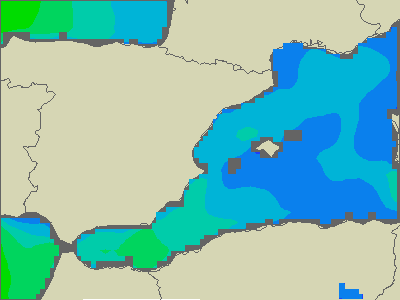 Baleary - wysokości fali morskiej - śro., 31.05. 20:00 CEST