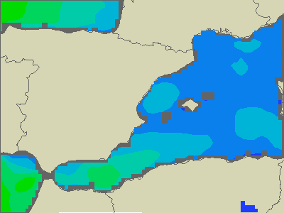 Baleary - wysokości fali morskiej - czw., 01.06. 02:00 CEST