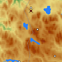 Nearby Forecast Locations - Storlien - mapa