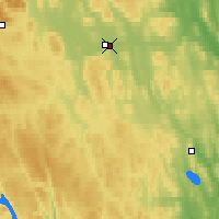 Nearby Forecast Locations - Sveg - mapa
