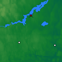 Nearby Forecast Locations - Kerstinbo - mapa