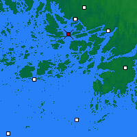 Nearby Forecast Locations - Turku Rajakari - mapa