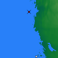 Nearby Forecast Locations - Kristinestad Latarnia morska - mapa