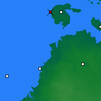 Nearby Forecast Locations - Marjaniem - mapa