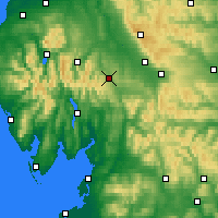 Nearby Forecast Locations - Penrith - mapa