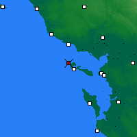 Nearby Forecast Locations - Île de Ré - mapa