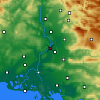 Nearby Forecast Locations - Awinion - mapa