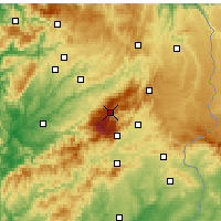 Nearby Forecast Locations - Penhas D. - mapa