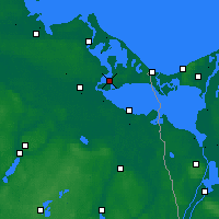Nearby Forecast Locations - Uznam - mapa