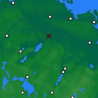 Nearby Forecast Locations - Demmin - mapa