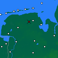 Nearby Forecast Locations - Wittmund - mapa