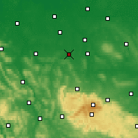 Nearby Forecast Locations - Salzgitter - mapa
