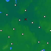 Nearby Forecast Locations - Brema - mapa