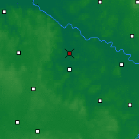 Nearby Forecast Locations - Lüchow - mapa