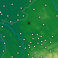 Nearby Forecast Locations - Borken - mapa