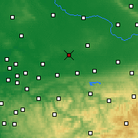 Nearby Forecast Locations - Hamm - mapa