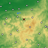 Nearby Forecast Locations - Meschede - mapa