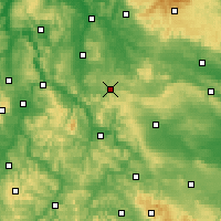 Nearby Forecast Locations - Heiligenstadt - mapa