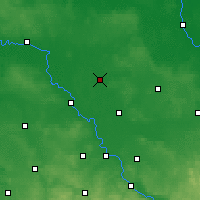Nearby Forecast Locations - Herzberg - mapa