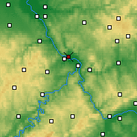Nearby Forecast Locations - Neuwied - mapa