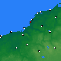 Nearby Forecast Locations - Darlowek - mapa