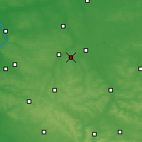 Nearby Forecast Locations - Cewice - mapa