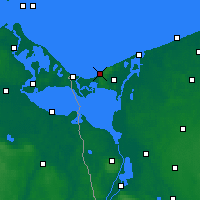 Nearby Forecast Locations - Międzyzdroje - mapa