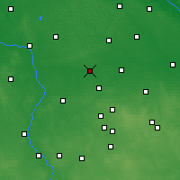 Nearby Forecast Locations - Łęczyca - mapa
