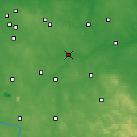 Nearby Forecast Locations - Tomaszów Mazowiecki - mapa