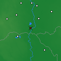 Nearby Forecast Locations - Segedyn - mapa