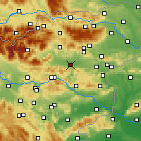 Nearby Forecast Locations - miejska Celje - mapa