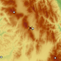 Nearby Forecast Locations - Miercurea-Ciuc - mapa
