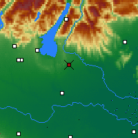 Nearby Forecast Locations - Werona - mapa