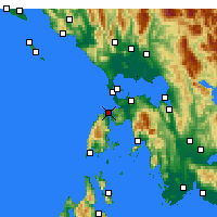 Nearby Forecast Locations - Leukada - mapa