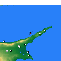 Nearby Forecast Locations - Ejalusa - mapa