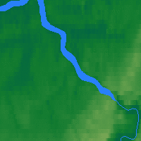 Nearby Forecast Locations - Chatanga - mapa