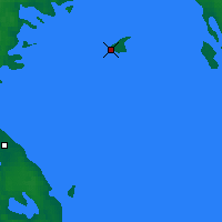Nearby Forecast Locations - Wyspy Wałaamskie - mapa